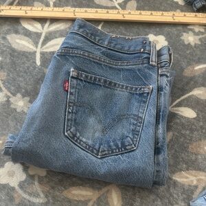 Levi's Classic Straight Leg Women's Jeans - Denim Blue